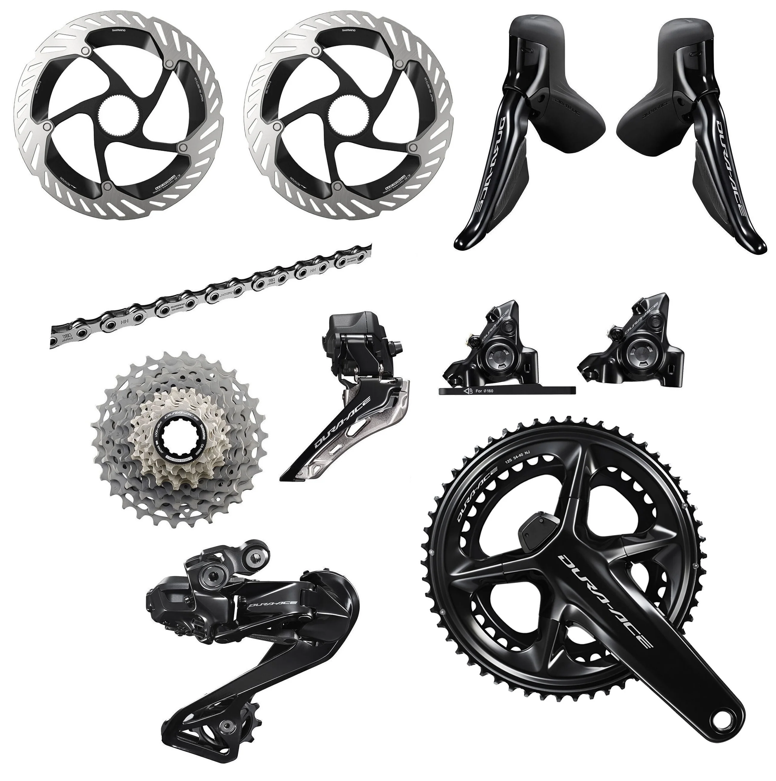 Grupa czujników zasilania SHIMANO DURA-ACE DI2 R9270 2x12V