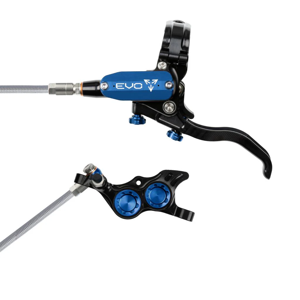 Hamulec przedni HOPE TECH 4 EVO TR4 Aviation czarny/niebieski
