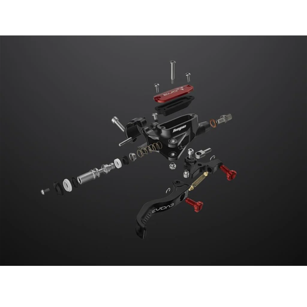 Hamulec przedni HOPE TECH 4 EVO X2 FM czarny/dymny - Image 2