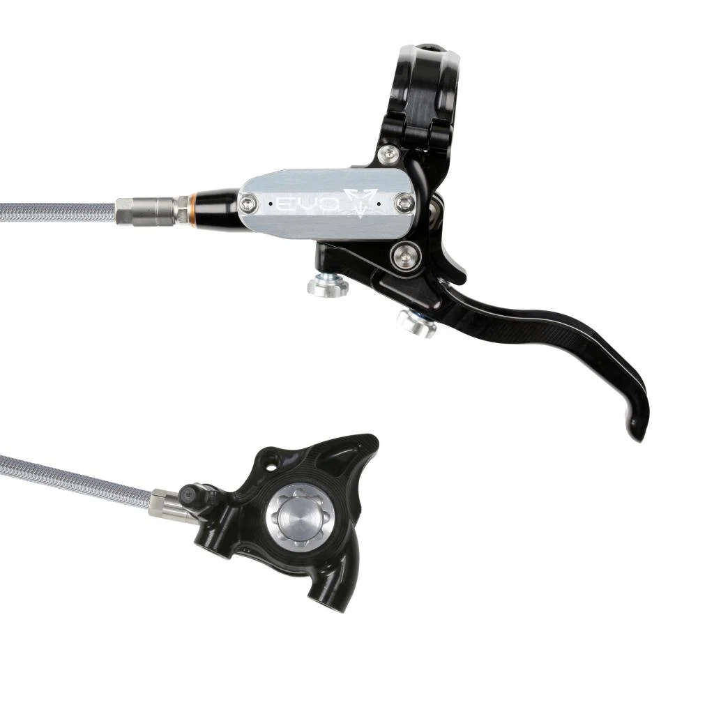 Hamulec przedni HOPE TECH 4 EVO X2 FM Aviation czarny/srebrny
