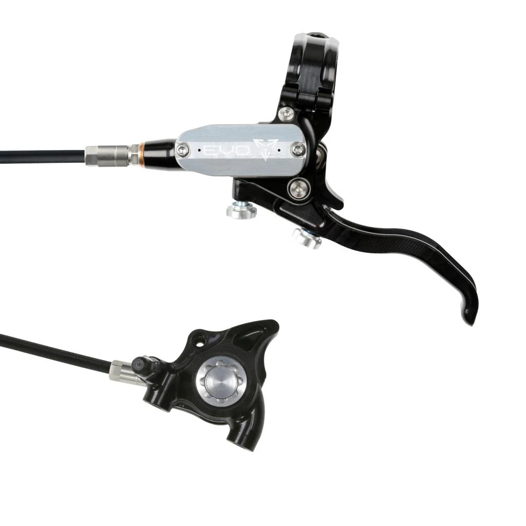 Hamulec przedni HOPE TECH 4 EVO X2 FM czarny/srebrny