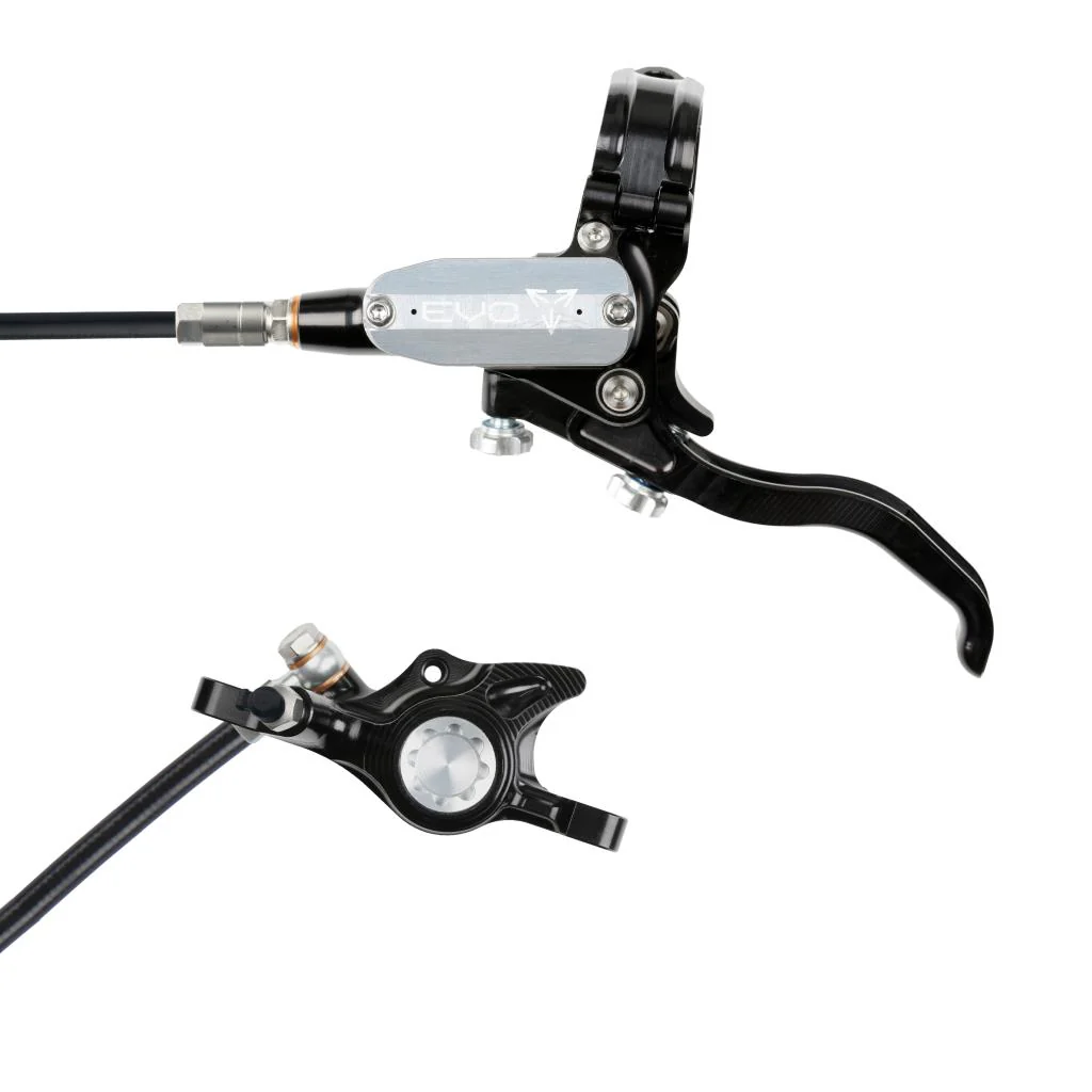 Hamulec przedni HOPE TECH 4 EVO X2 PM czarny/srebrny