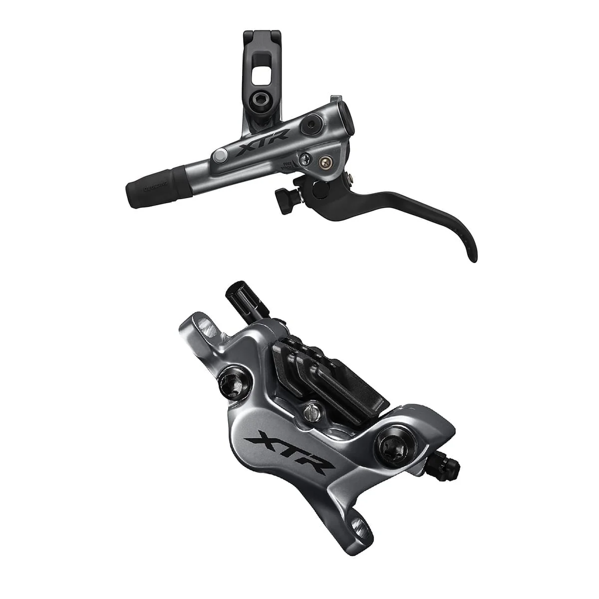 SHIMANO XTR M9120 4-tłoczkowy hamulec przedni J-Kit Wentylowane klocki metalowe
