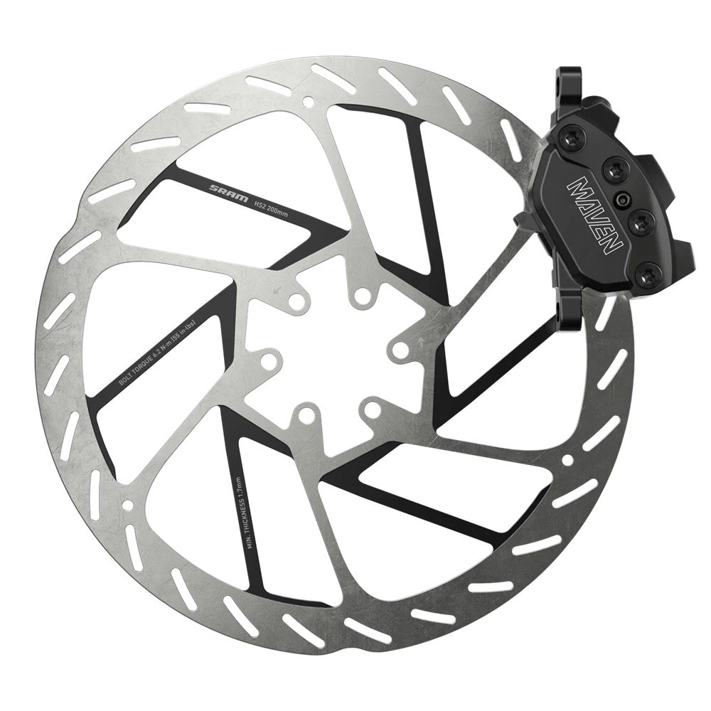 Hamulec przedni SRAM MAVEN SILVER B1 czarny - Image 7