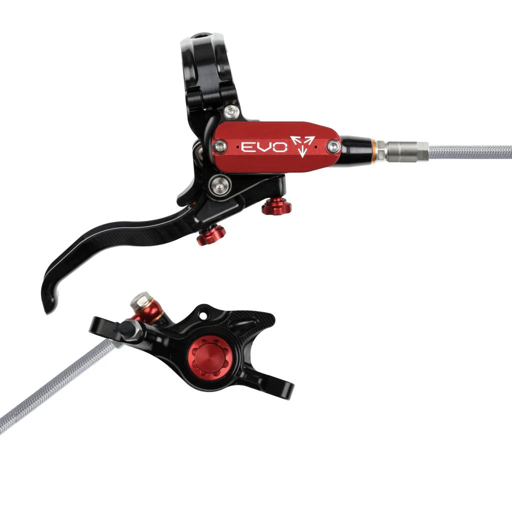 Hamulec tylny HOPE TECH 4 EVO X2 PM Aviation czarny/czerwony
