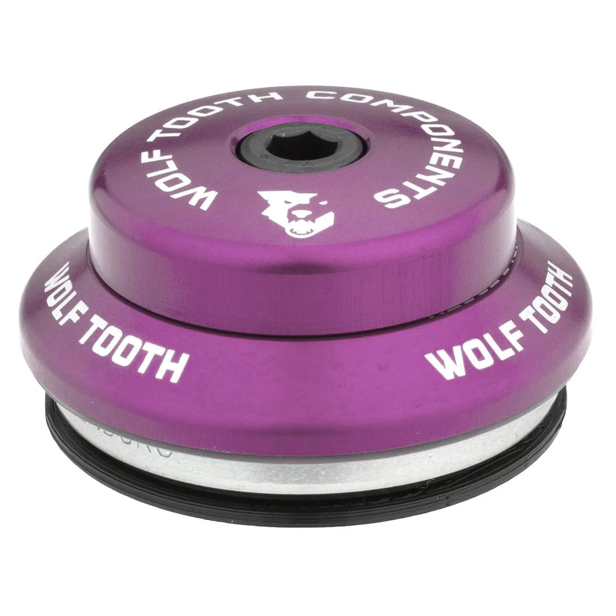 High Cup dla zintegrowanego zestawu słuchawkowego WOLF TOOTH PREMIUM 1"1/8 IS41 Stack 7mm Purple