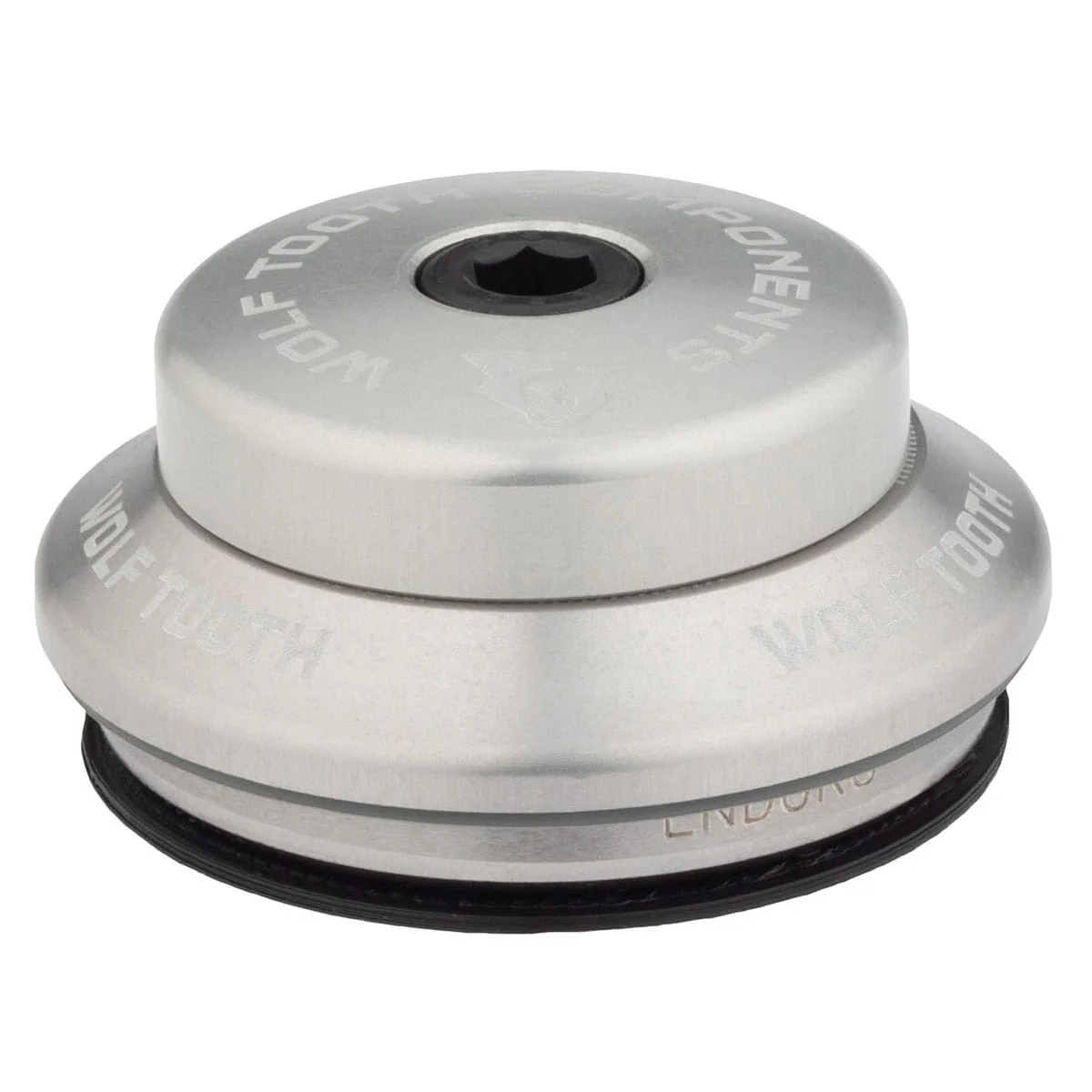 High Cup dla zintegrowanego zestawu słuchawkowego WOLF TOOTH PREMIUM 1"1/8 IS42 Stack 7mm Silver