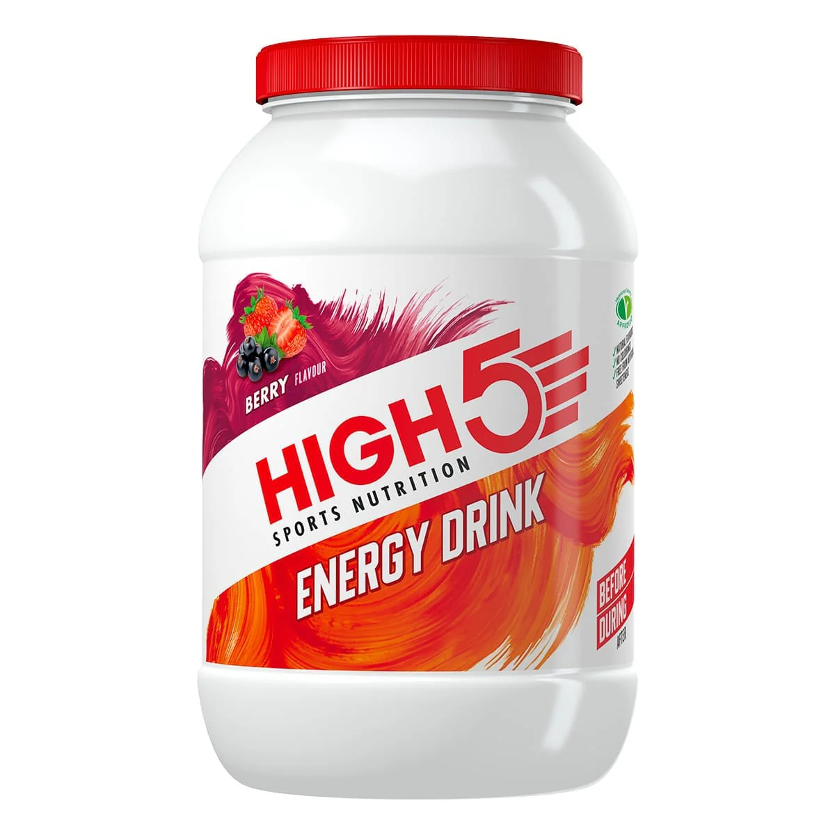 HIGH5 ENERGY DRINK (2,2 kg) Czerwone jagody