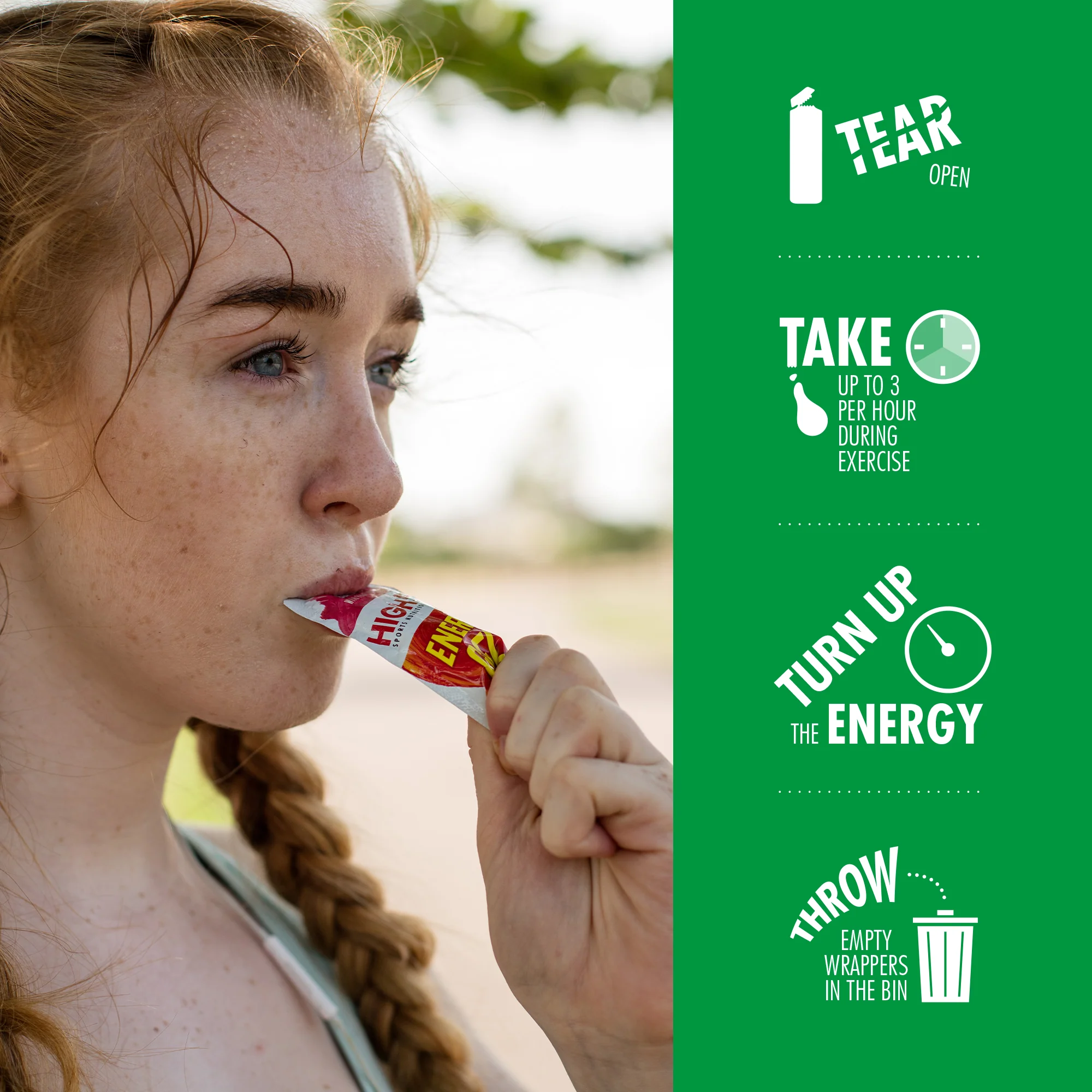 HIGH5 ENERGY GEL (40g) Apple - Image 4