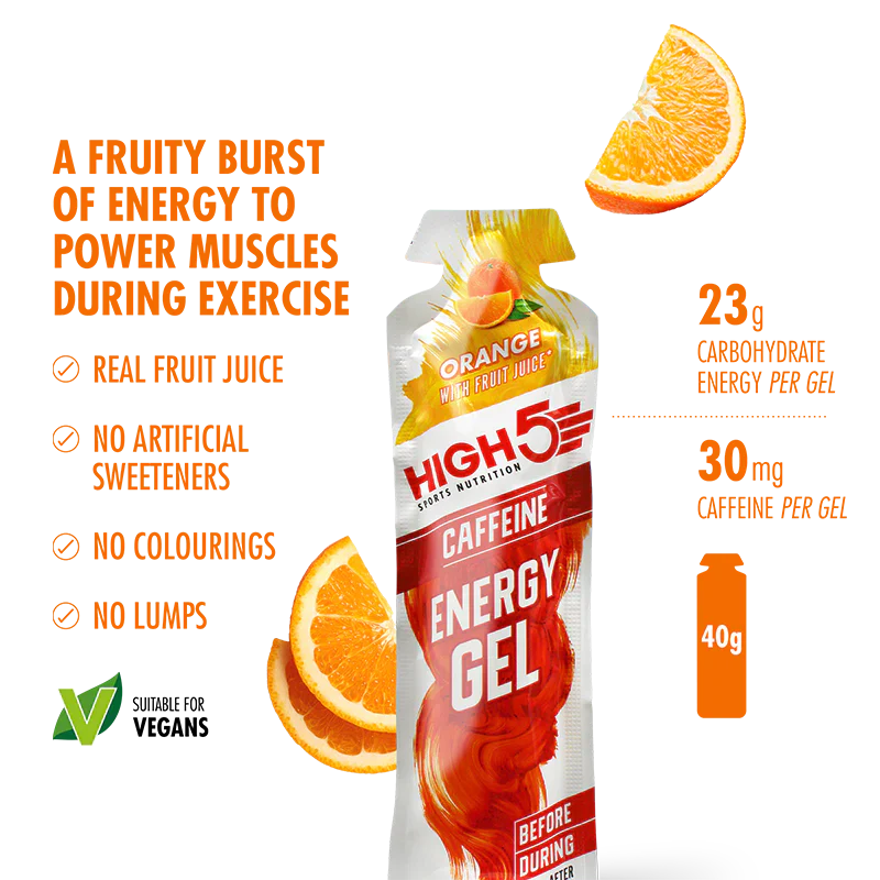 High5 ENERGY GEL Pack (20x23g) Mix Flavours - Image 5
