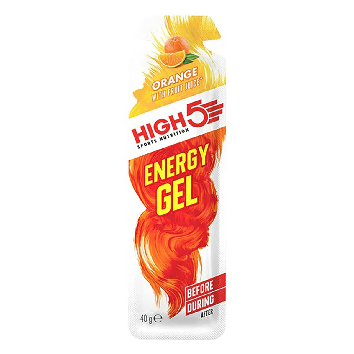 HIGH5 ENERGY GEL (40g) pomarańczowy - Image 5