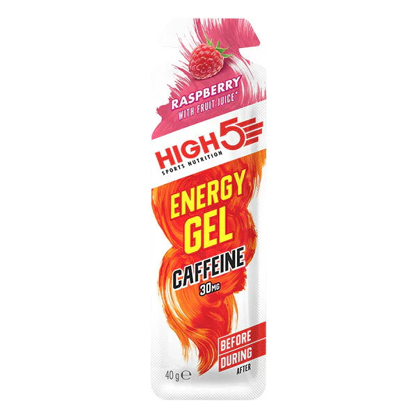 High5 ENERGY GEL Caffeine (40g) Raspberry - Image 6