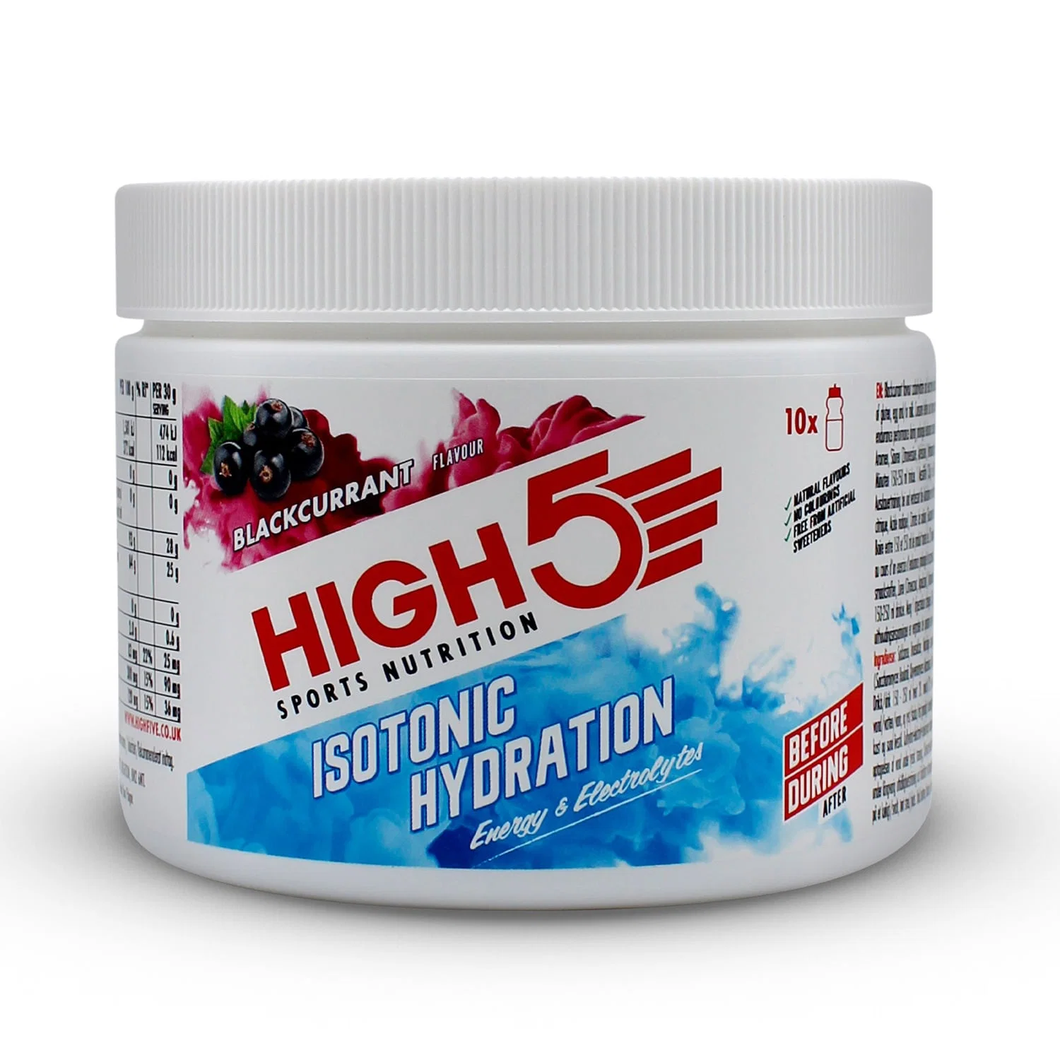 High5 ISOTONIC Energy Drink (300g) Czarna porzeczka - Image 6