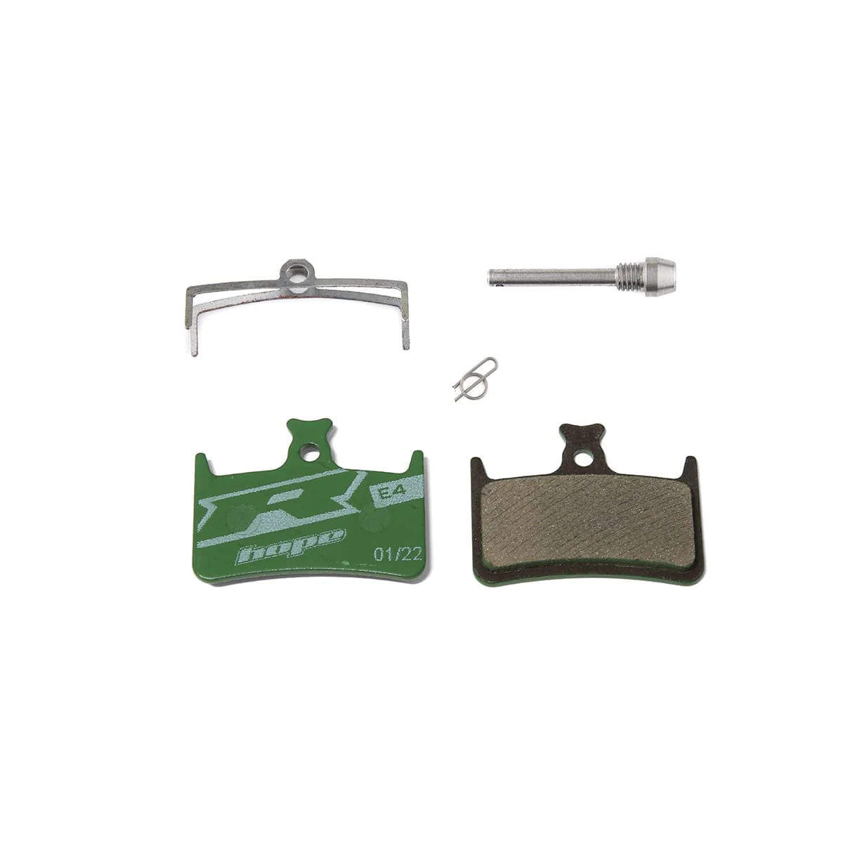 HOPE MONO M4/E4 2013/RX4+/RX4 SH Racing Green Organiczne klocki hamulcowe