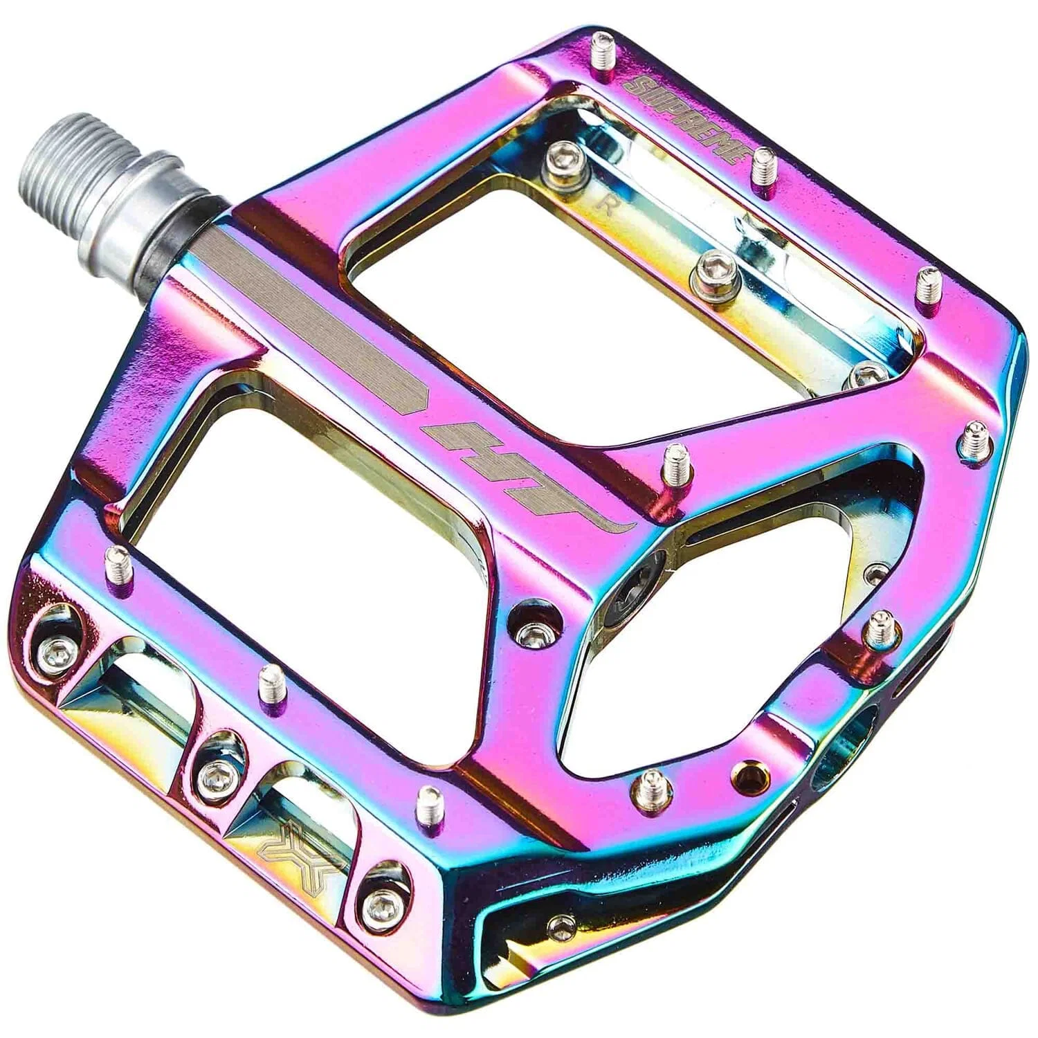 HT COMPONENTS ANS10 SUPREME Płaskie pedały Petroleum - Image 3