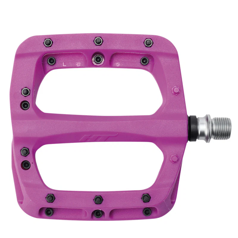 HT COMPONENTS NANO-P Pedały płaskie PA03A Fioletowy