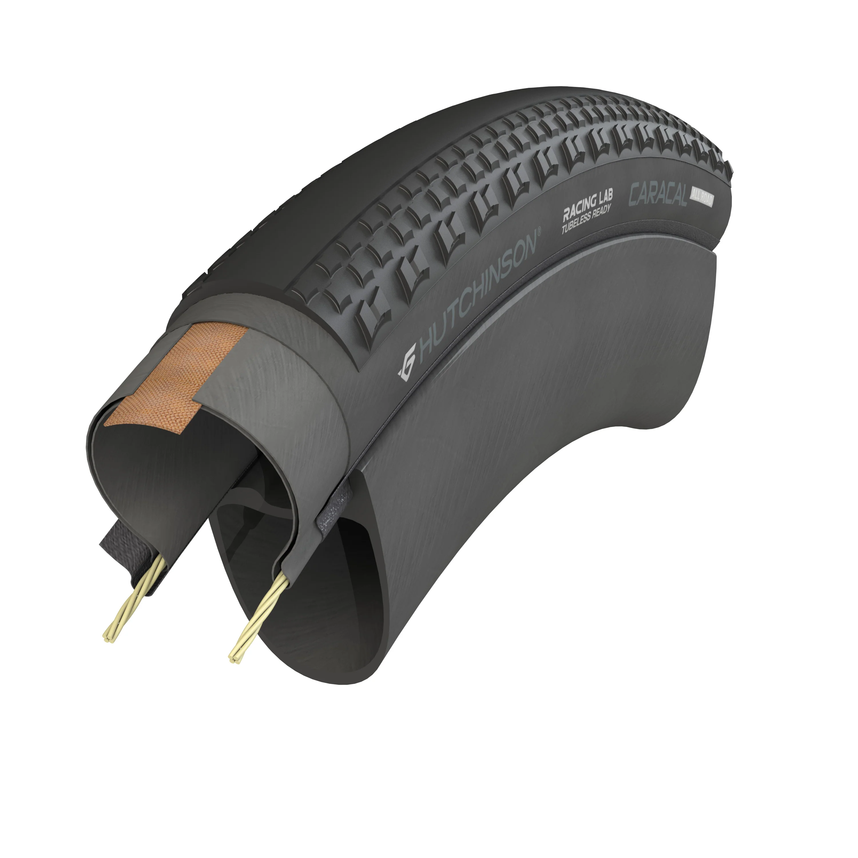 Opona HUTCHINSON CARACAL ALLROAD 700x35 Tubeless Ready Czarna - Image 5