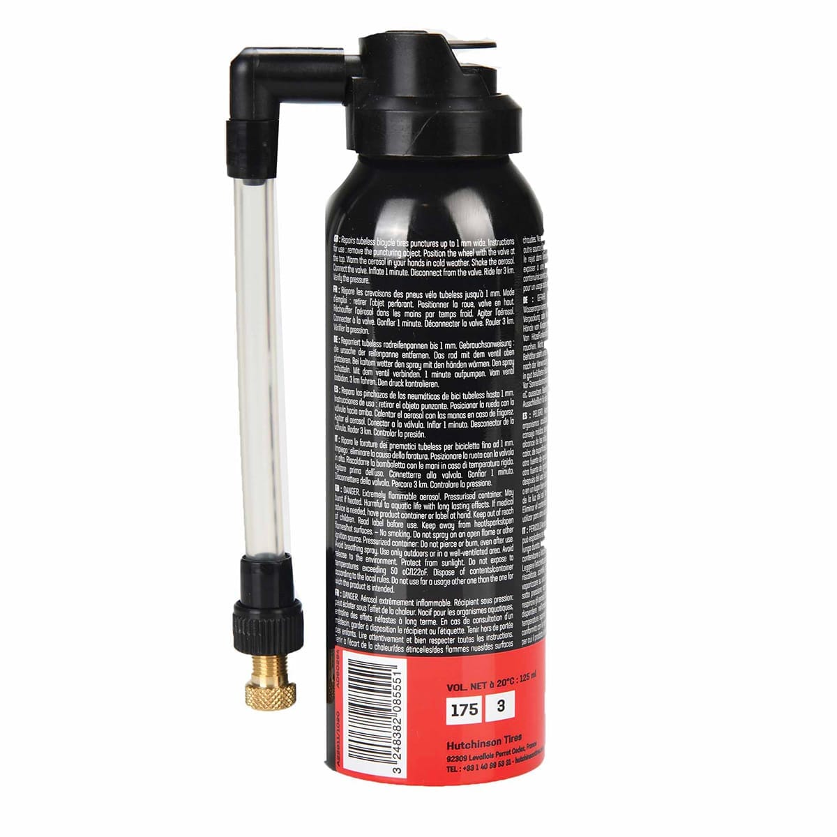HUTCHINSON FAST'AIR Spray naprawczy do nakłuć z króćcem 125 ml - Image 2
