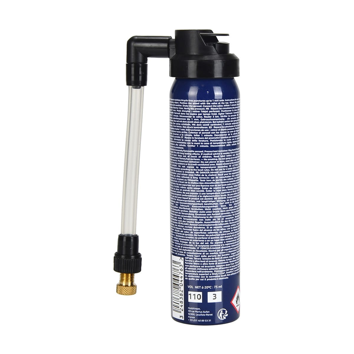 HUTCHINSON FAST'AIR Spray naprawczy do nakłuć z króćcem 75 ml - Image 2