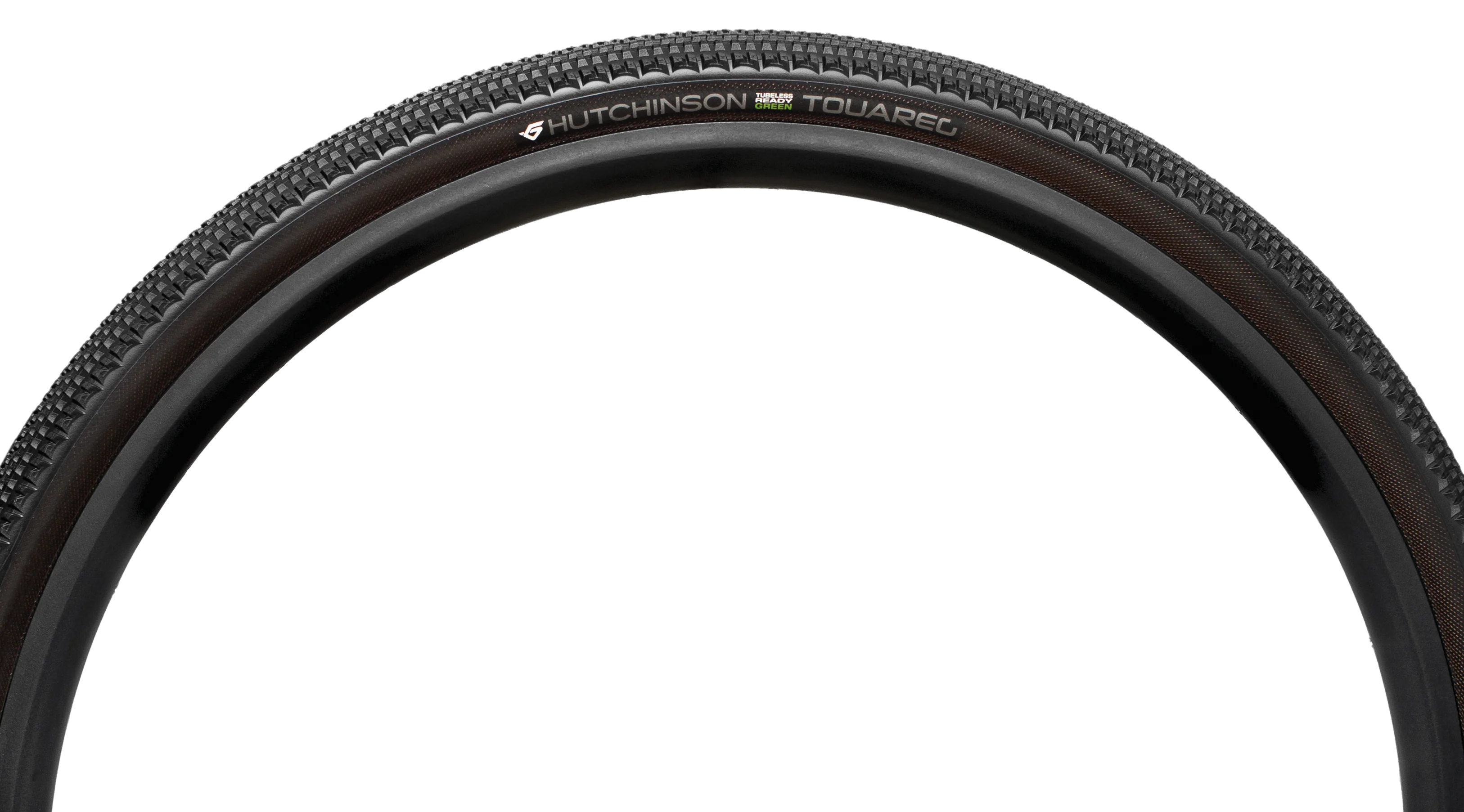 HUTCHINSON TOUAREG GREEN 700x40c Wzmocniona opona Hardskin Tubeless Ready Czarna - Image 3