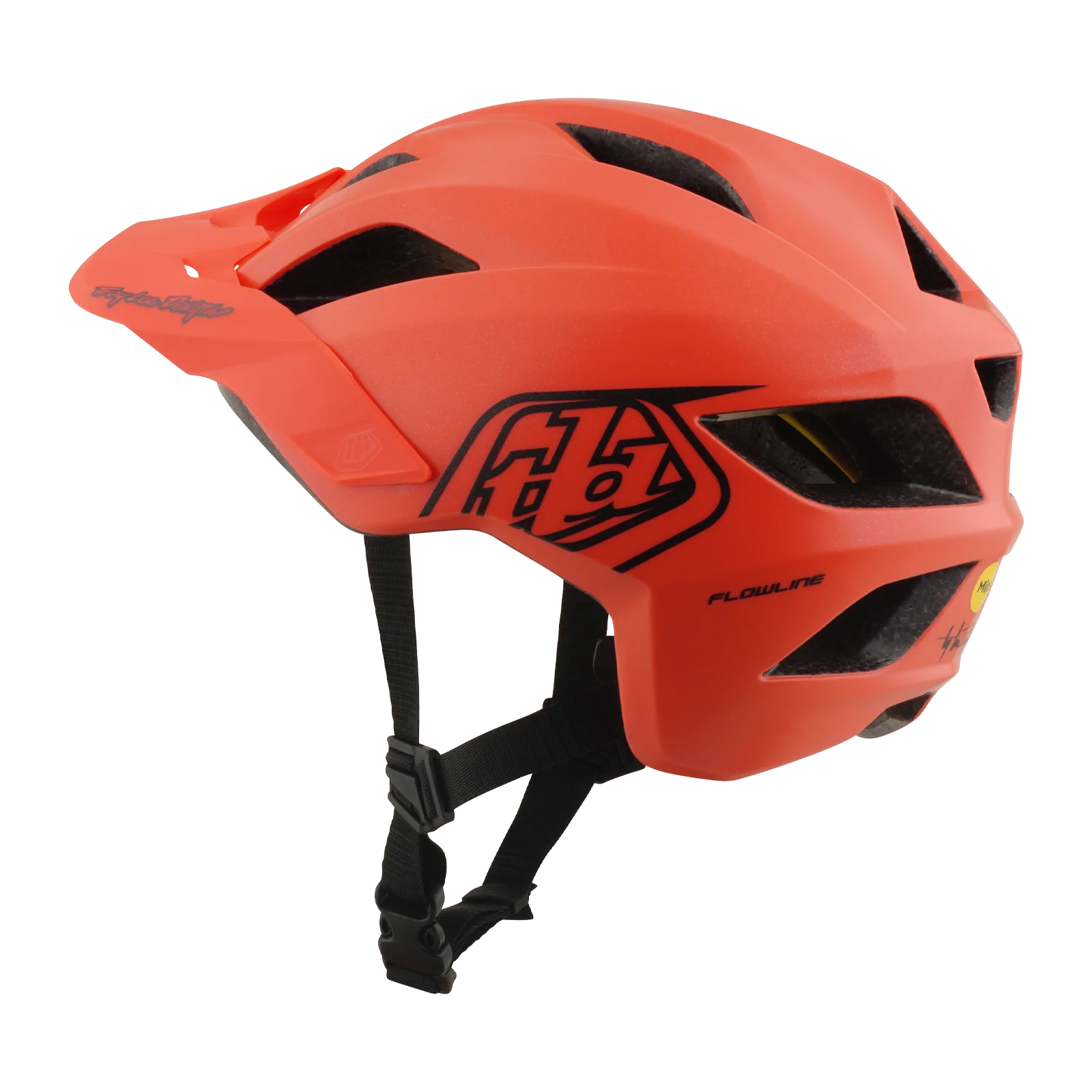 Kask MTB TROY LEE DESIGNS FLOWLINE POINT MIPS Junior Coral - Image 3