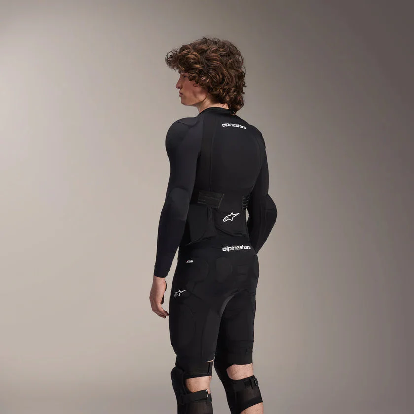 Kamizelka ochronna ALPINESTARS A-IMPACT PLASMA z długim rękawem czarno-biała - Image 5