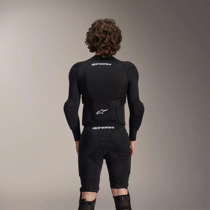 Kamizelka ochronna ALPINESTARS A-IMPACT PLASMA z długim rękawem czarno-biała - Image 6