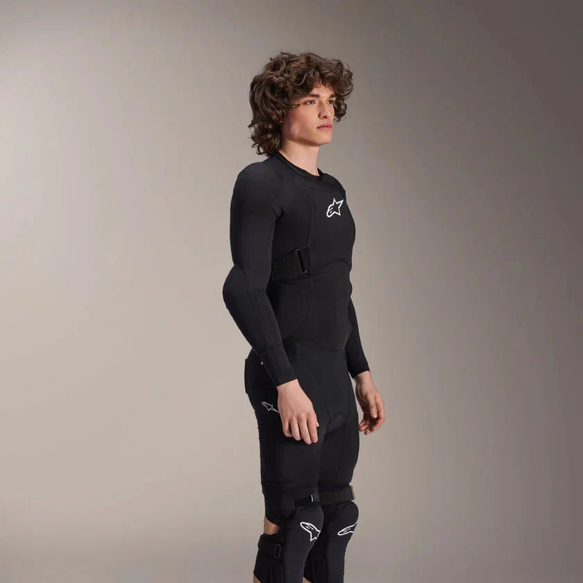 Kamizelka ochronna ALPINESTARS A-IMPACT PLASMA z długim rękawem czarno-biała - Image 7