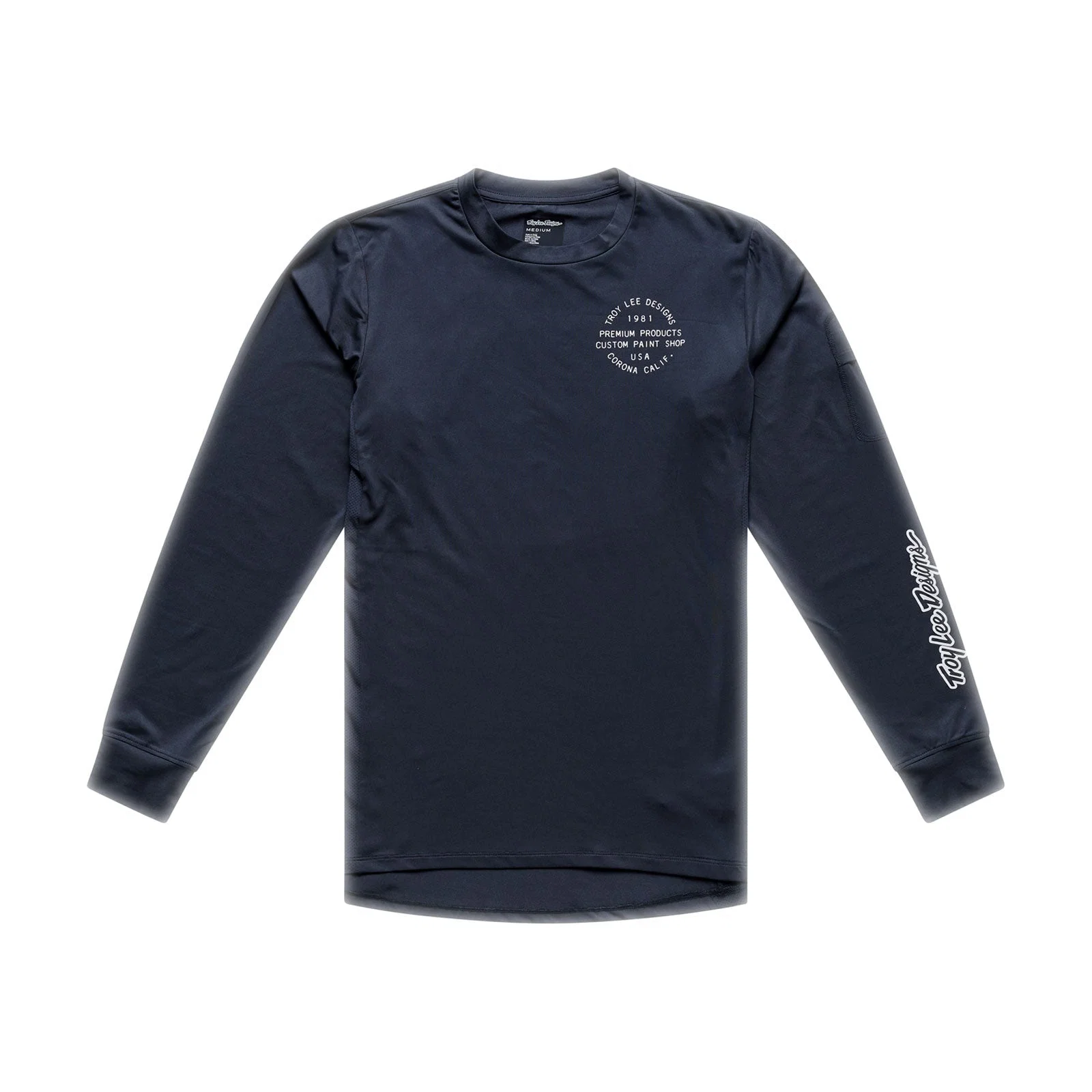 Karbonowa koszulka z długim rękawem TROY LEE DESIGNS RUCKUS RIDE PRESSED