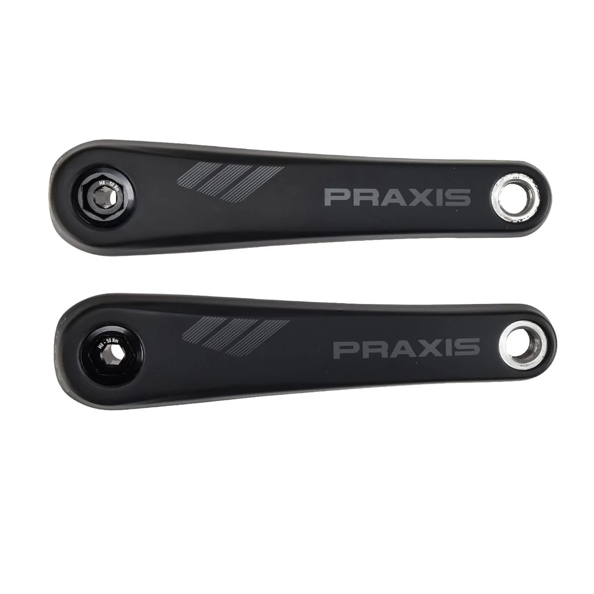 Karbonowe korby do elektrycznych rowerów górskich PRAXIS Brose Motor Black