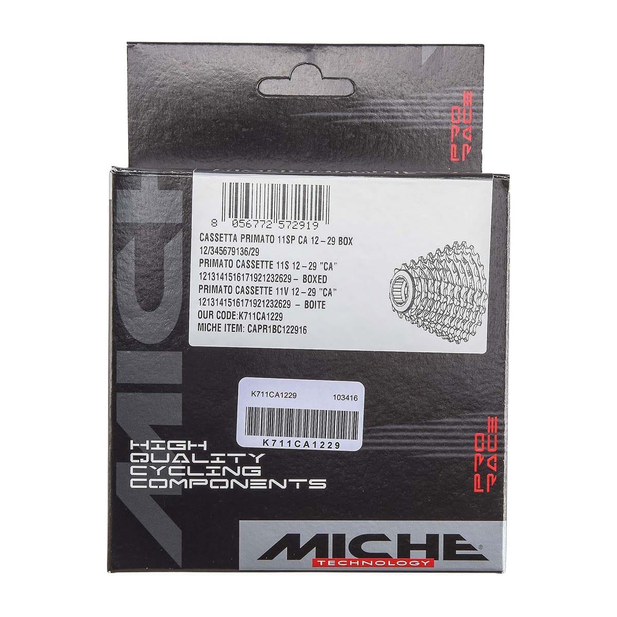 Kaseta Campagnolo 11V MICHE PRIMATO - Image 3