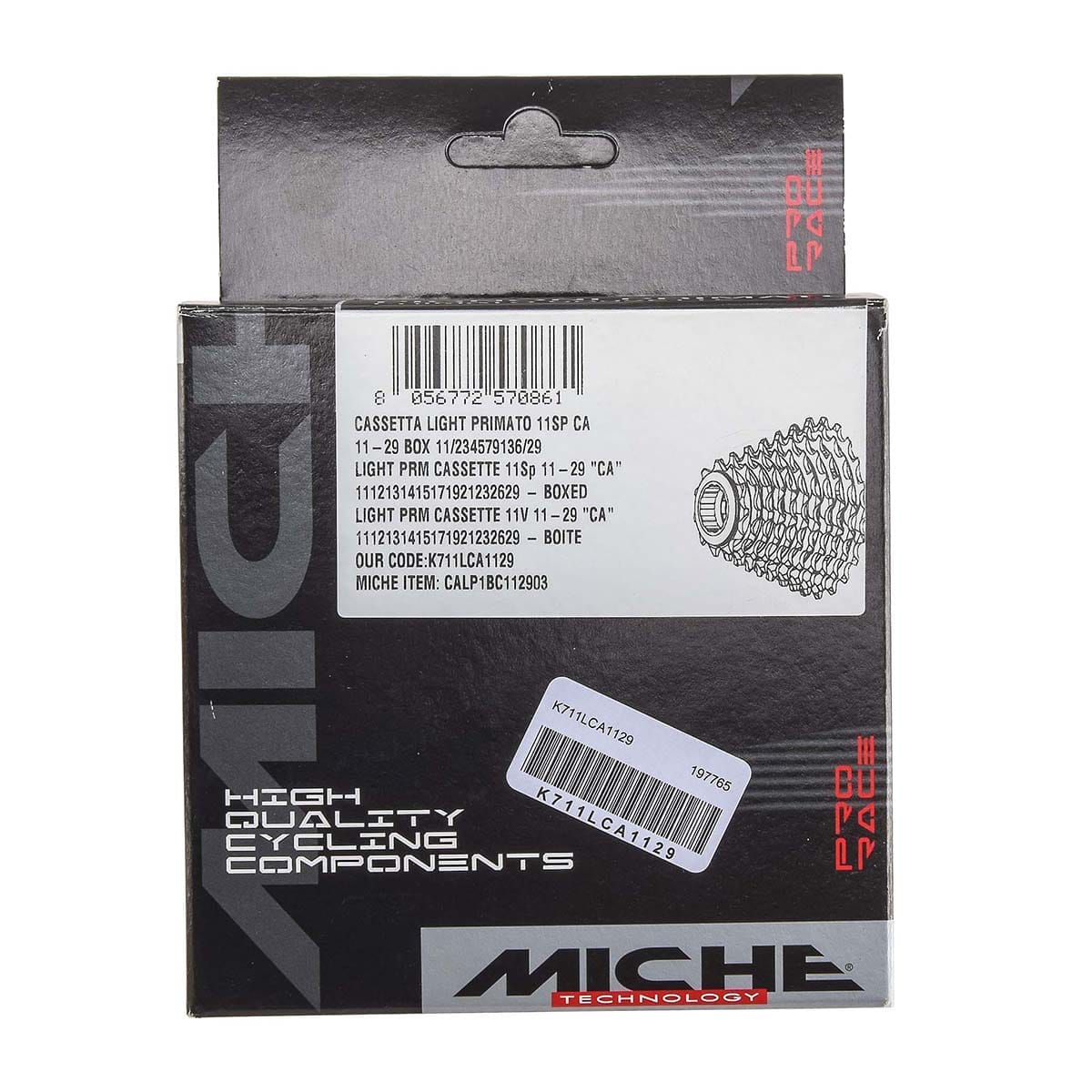 Kaseta Campagnolo 11V MICHE PRIMATO LIGHT - Image 3