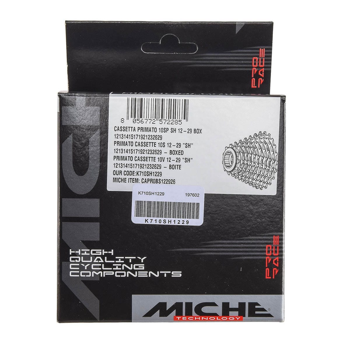 Kaseta Shimano 10V MICHE PRIMATO - Image 3