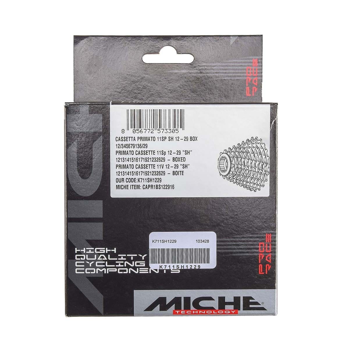 Kaseta Shimano 11V MICHE PRIMATO - Image 2