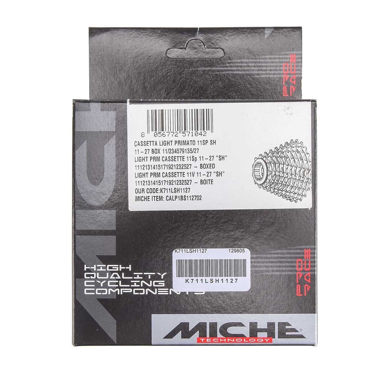 Kaseta Shimano 11V MICHE PRIMATO LIGHT - Image 3