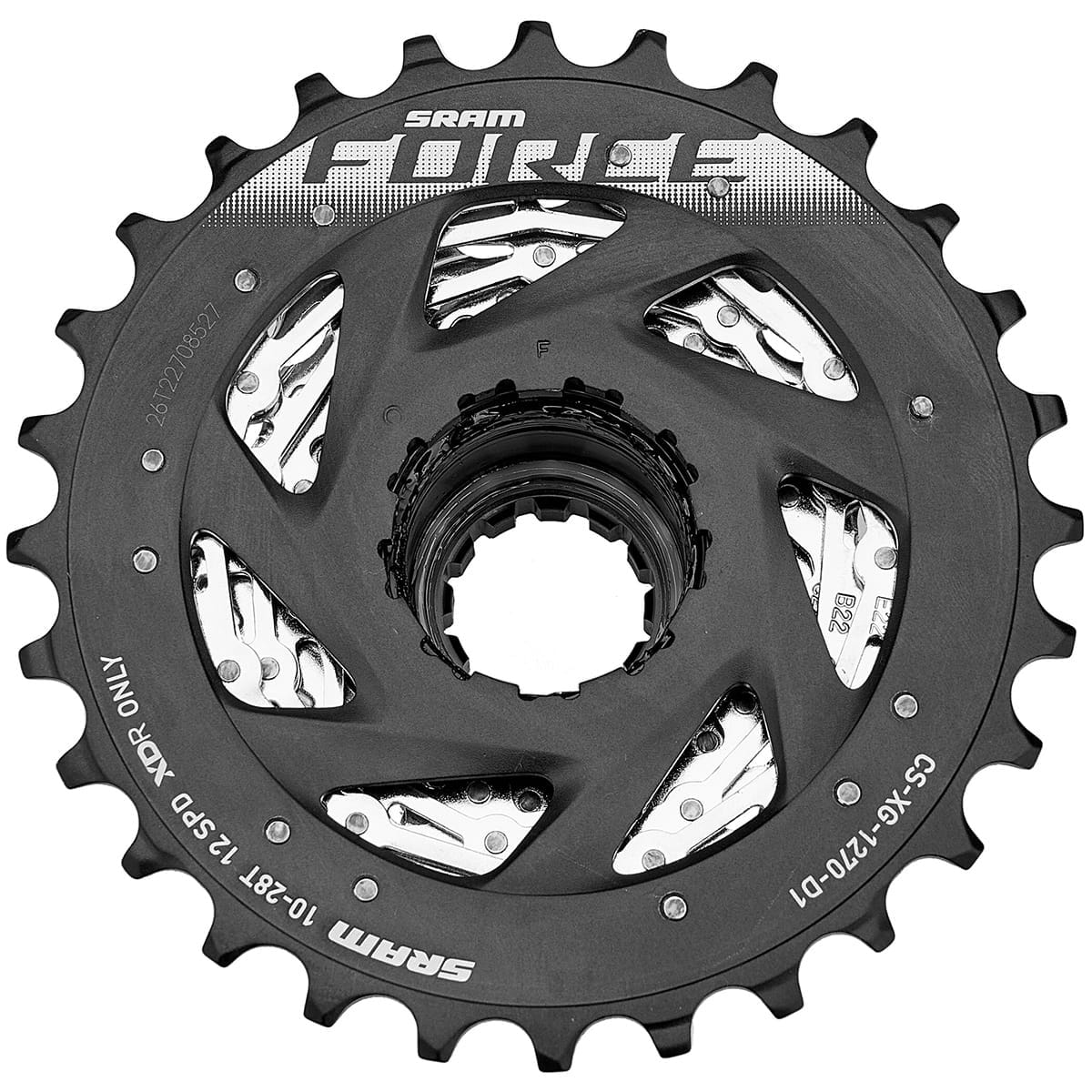 Kaseta SRAM FORCE XG-1270 12V - Image 2