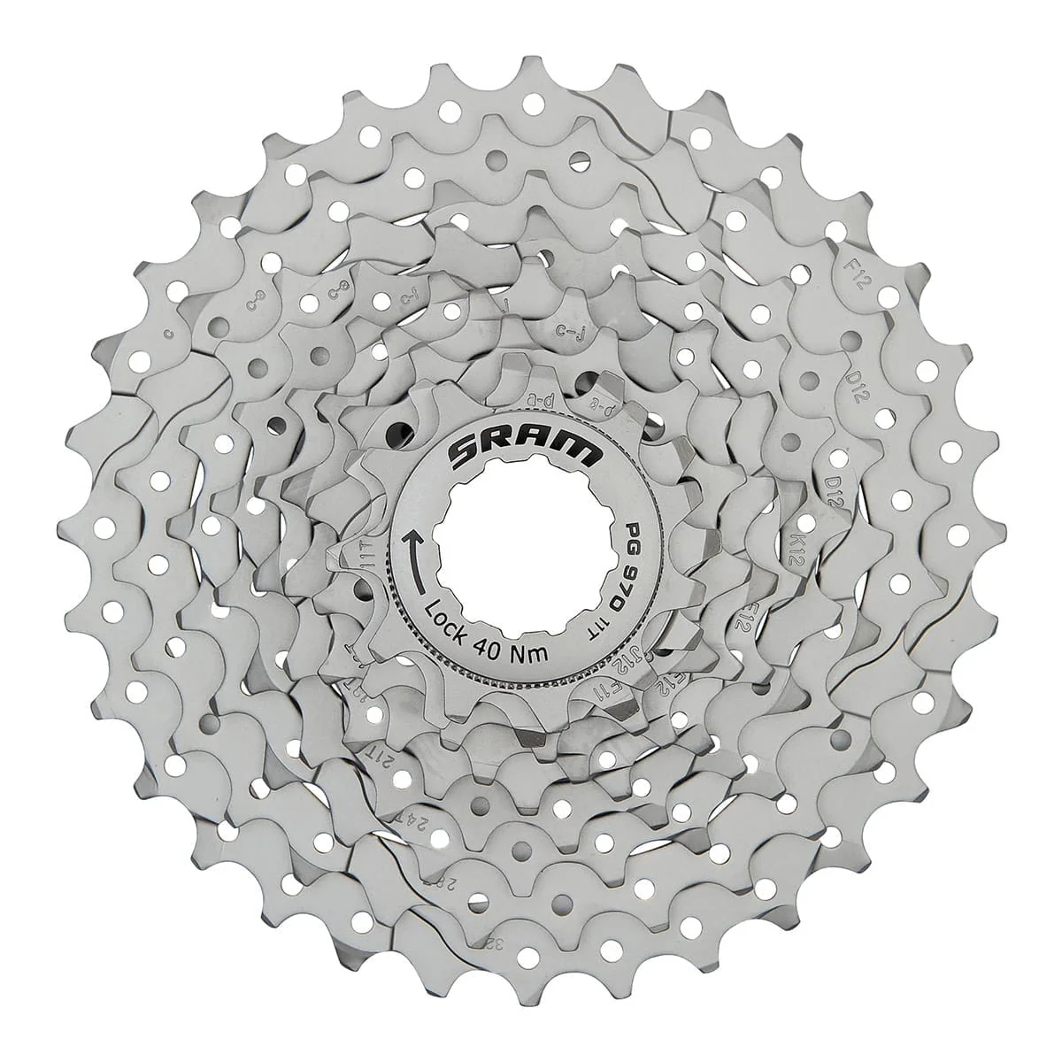 Kaseta SRAM X7 PG-970 9V
