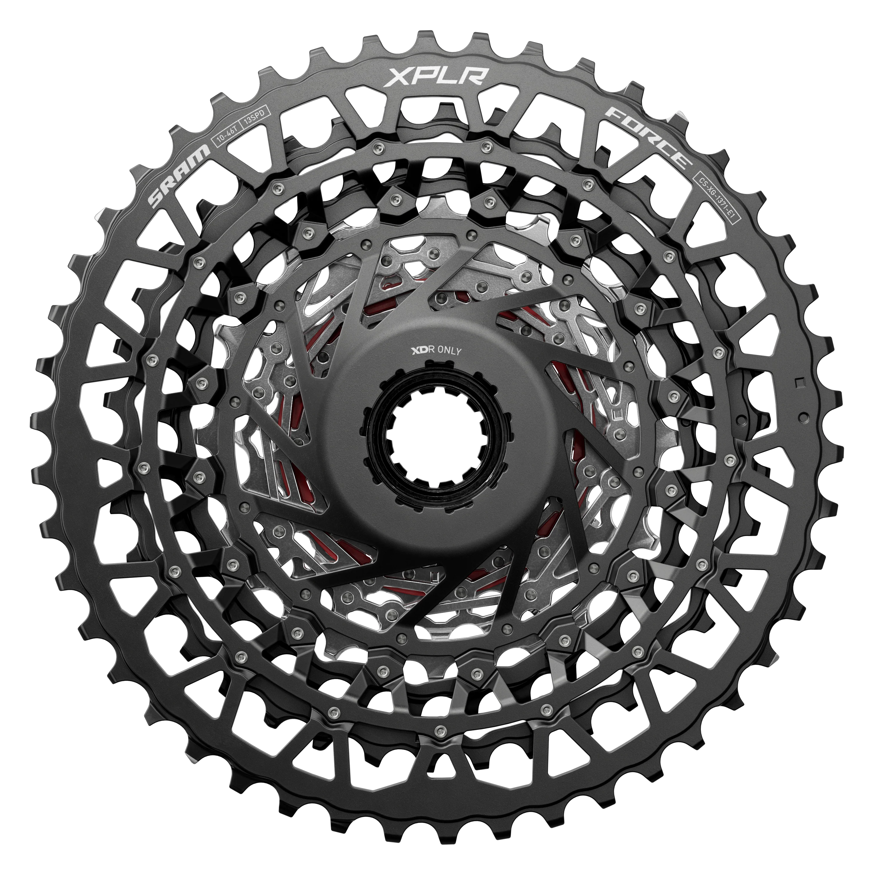 Kaseta SRAM FORCE XG-1371 XPLR E1 13V - Image 3