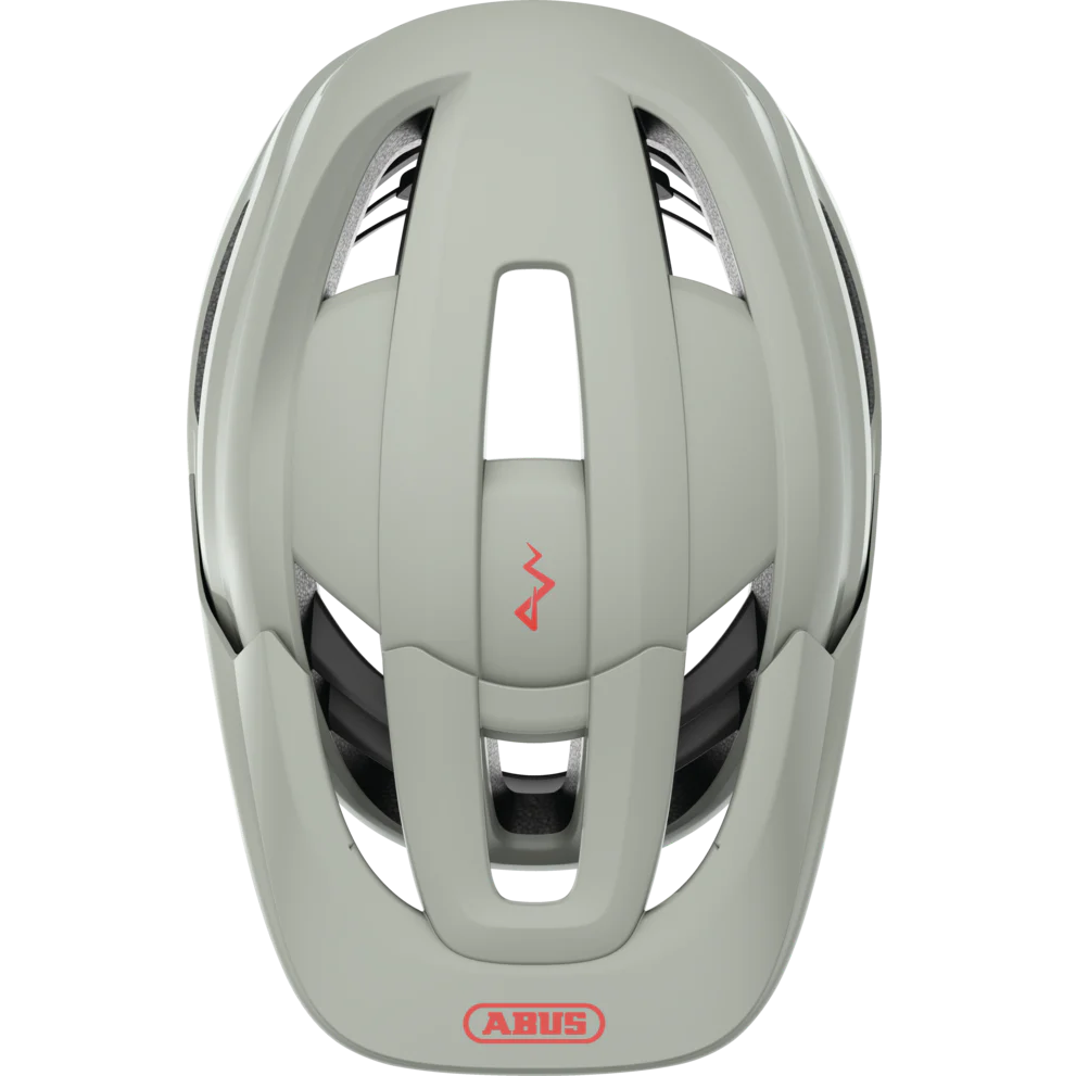Kask MTB ABUS CLIFFHANGER Chalk Grey - Image 4
