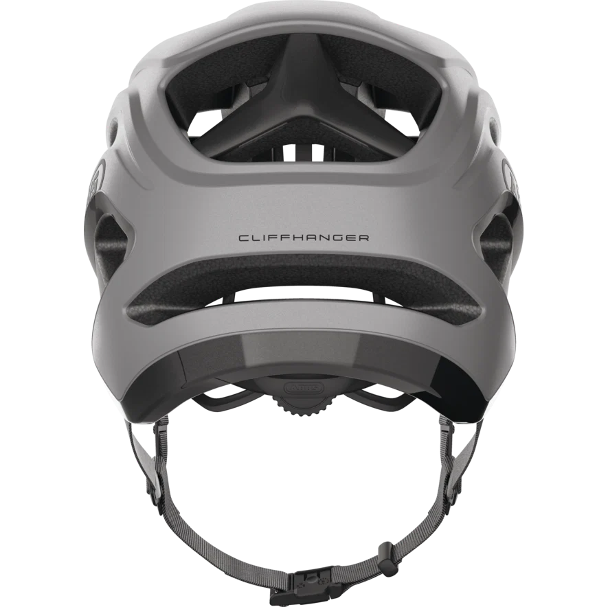 Kask ABUS CLIFFHANGER MTB srebrny - Image 3