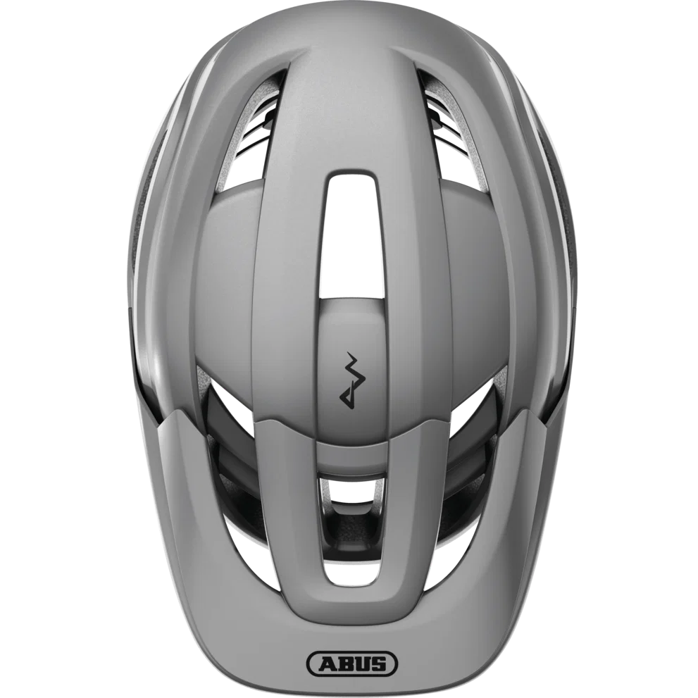 Kask ABUS CLIFFHANGER MTB srebrny - Image 4
