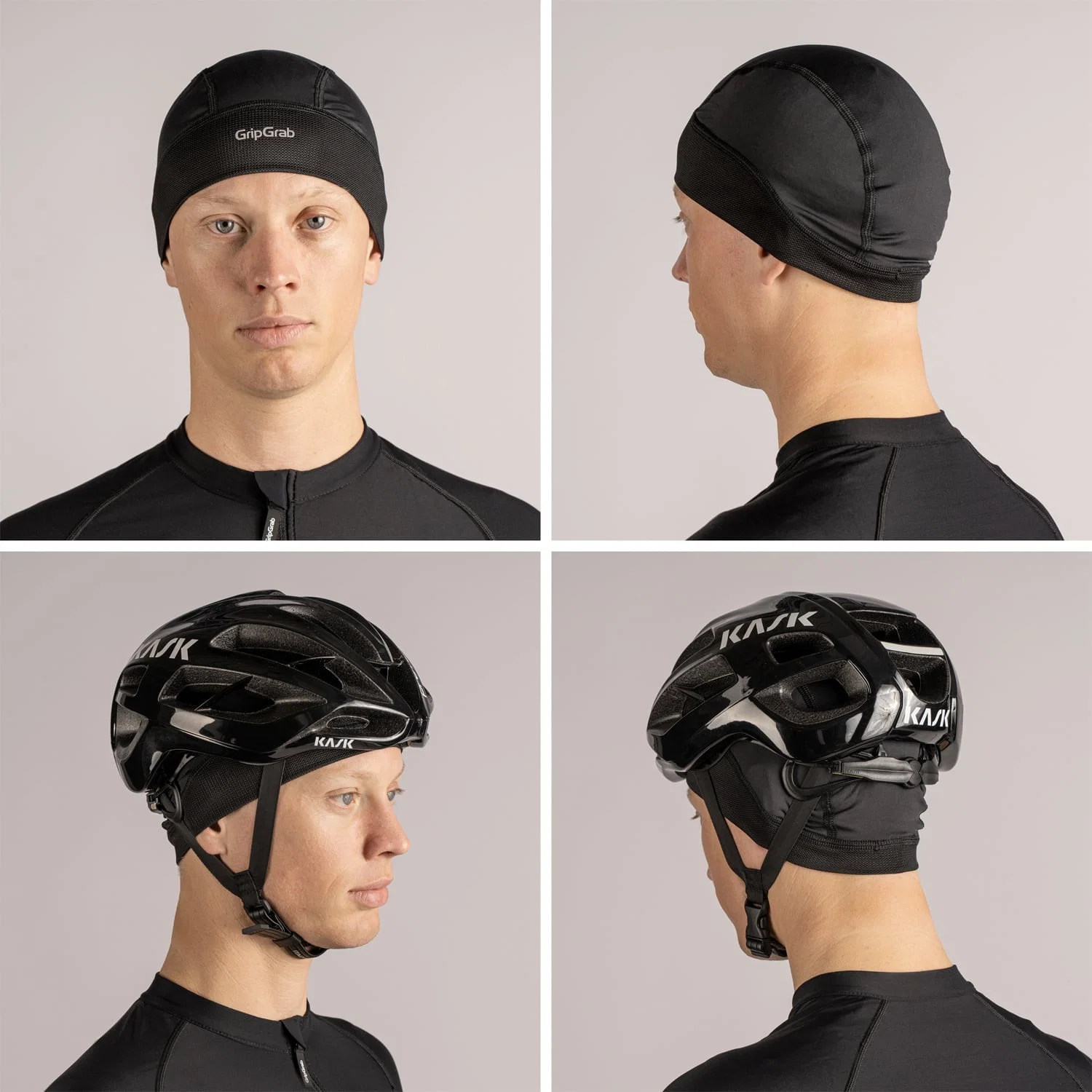 Kask GRIPGRAB UPF 50+ czarny - Image 8