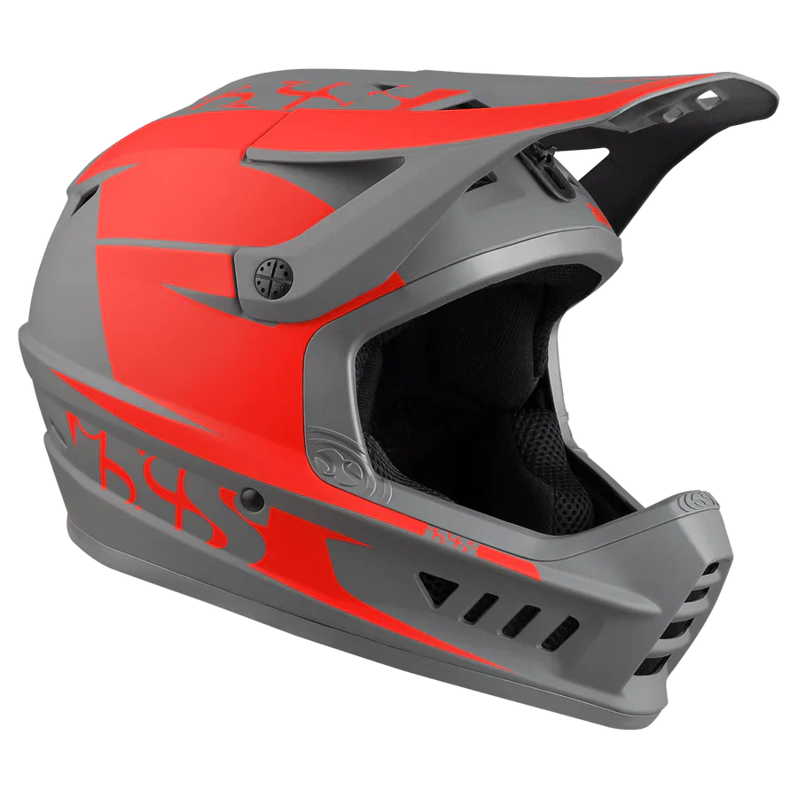 Kask IXS XACT EVO MTB czerwony/szary - Image 3