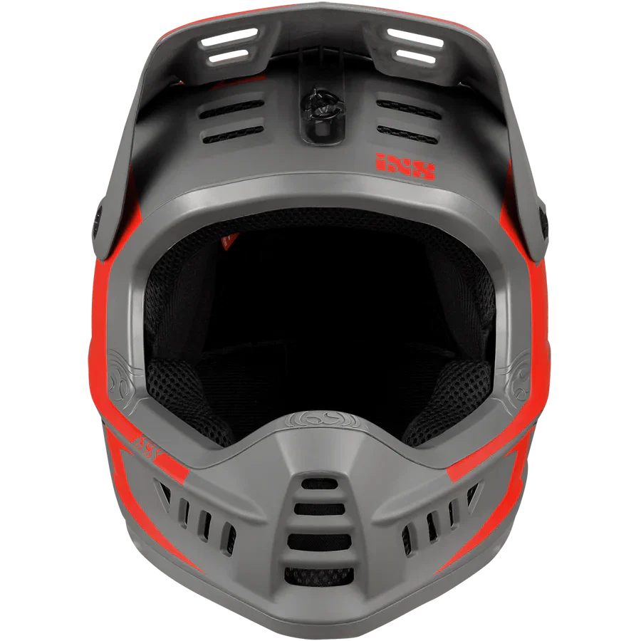Kask IXS XACT EVO MTB czerwony/szary - Image 4