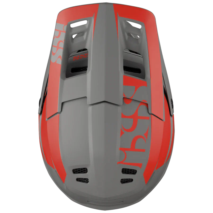 Kask IXS XACT EVO MTB czerwony/szary - Image 5