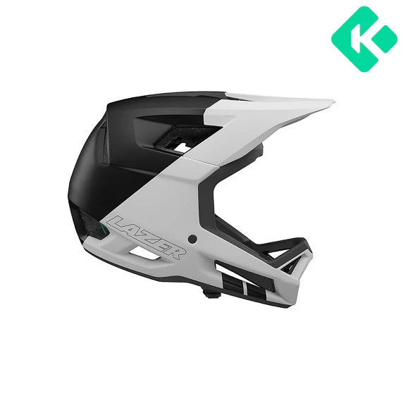 Kask LAZER CAGE KINETICORE MTB czarny biały