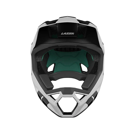 Kask LAZER CAGE KINETICORE MTB czarny biały - Image 2