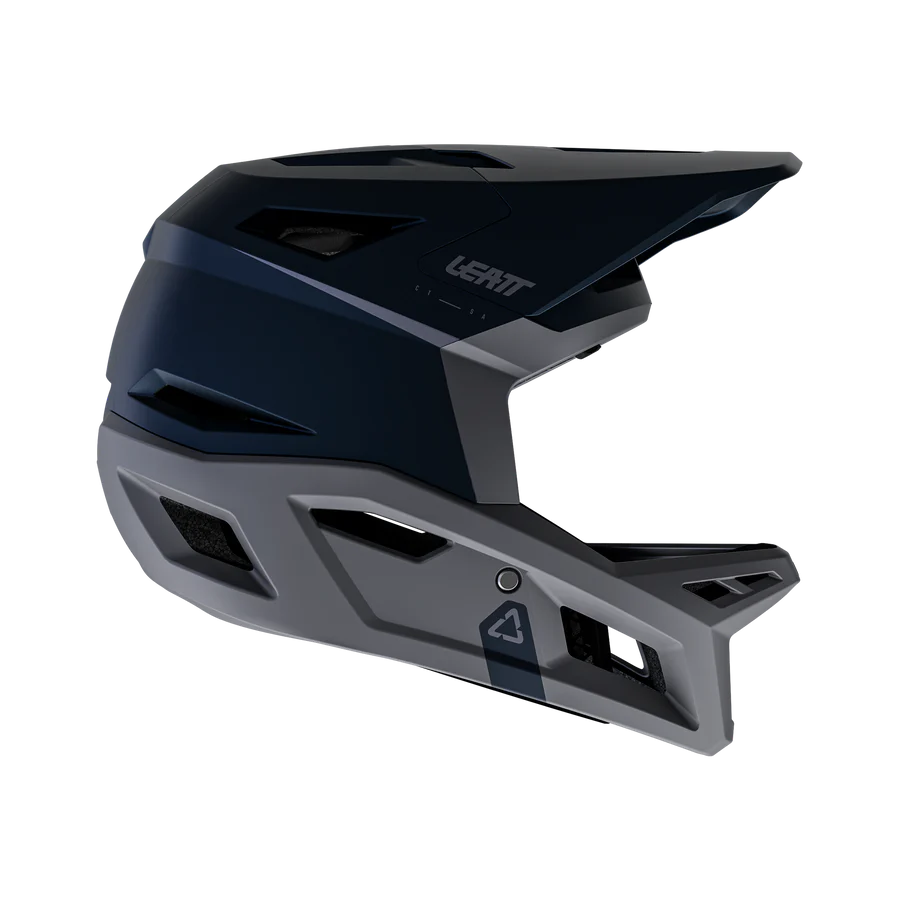 Kask LEATT MTB GRAVITY 4.0 Stealth czarny/szary - Image 3