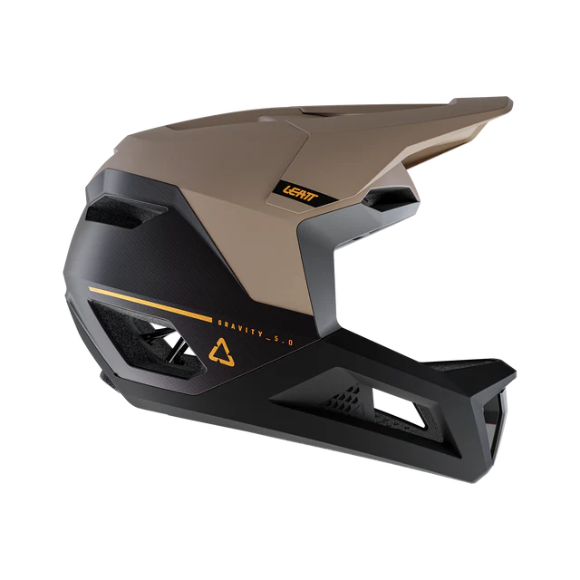 Kask LEATT MTB GRAVITY 5.0 brązowy - Image 3