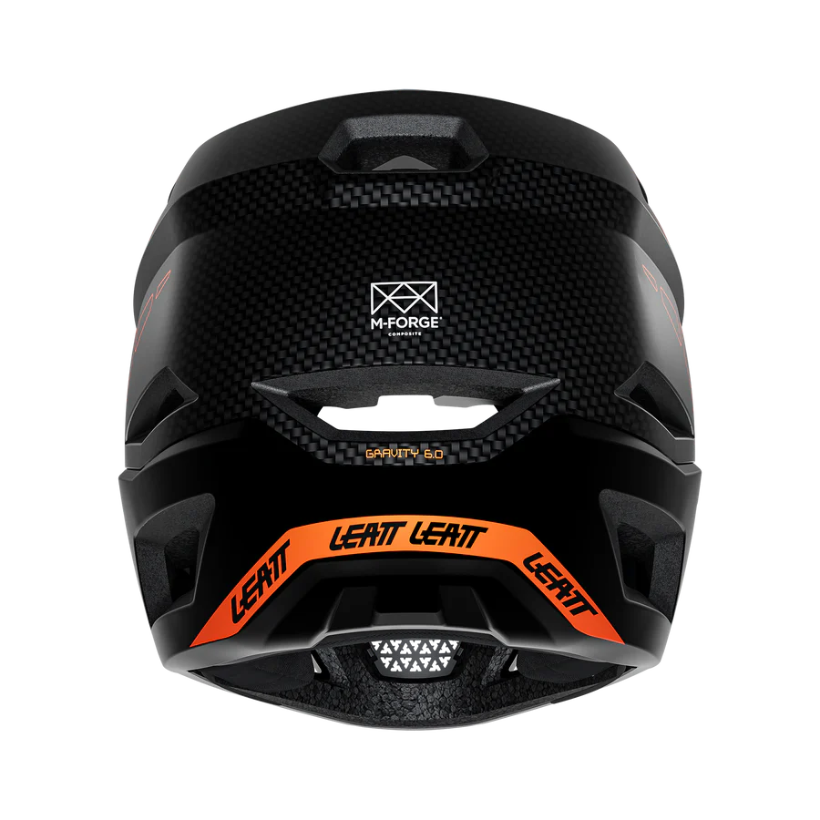 Kask LEATT MTB GRAVITY 6.0 CARBON Glow czarny/pomarańczowy - Image 4